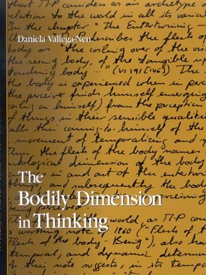 cover image of The Bodily Dimension in Thinking